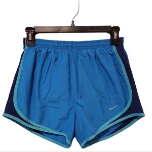 NIKE Workout/Gym Athletic Short Women Size Small Blue Turqoise